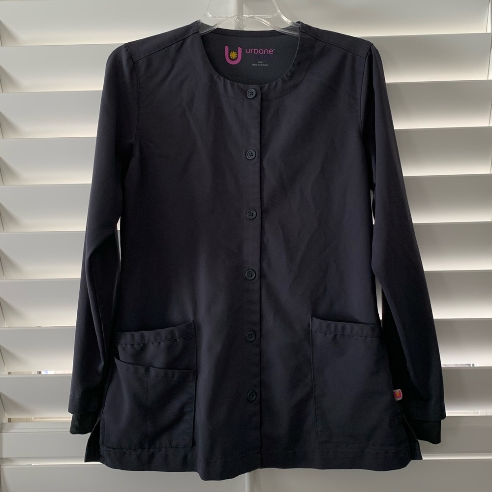 Urbane Women’s Scrub Jacket, size XS